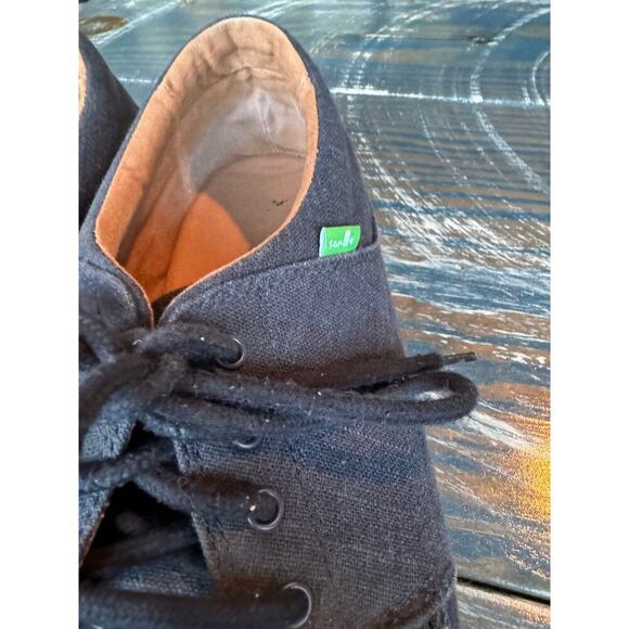 SANUK Shoes, Blue Canvas; lightweight, Mens size 14 - Picture 9 of 10